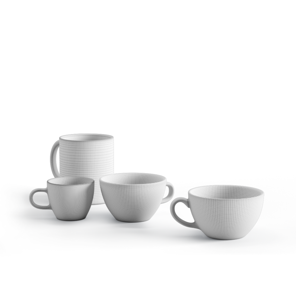 Coffee Cups | 3DBEE