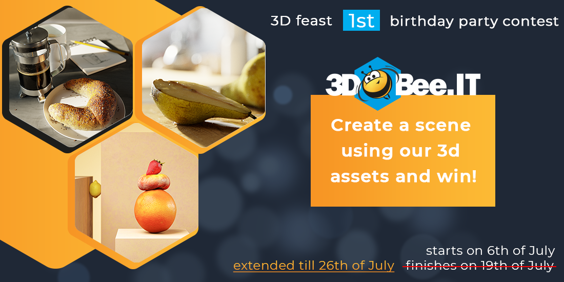 The 3D tasty challenge